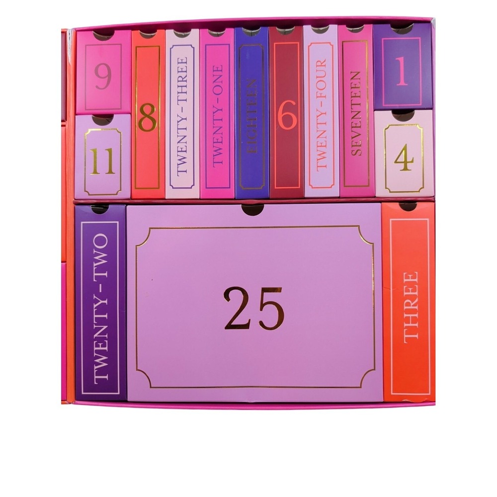 IPSY Holiday Advent Calendar 25 Day Empty Reusable Gift Box NYC Storefront Pink - Picture 9 of 9